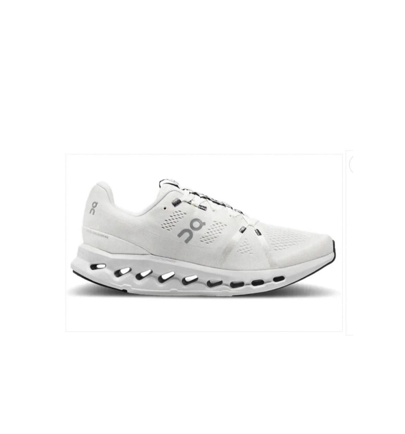 On Cloudsurfer cushioned-sole mesh low top